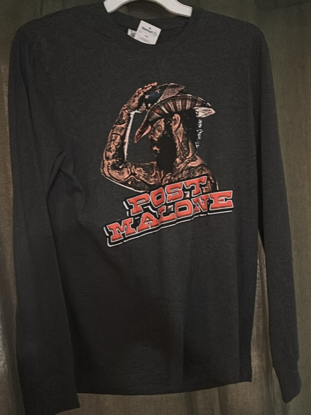 Post Malone Graphic Long Sleeve Tee – Size Large – NWT
